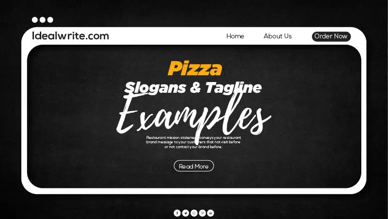 Funny Pizza Slogans & Tagline ideas