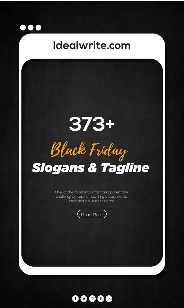 Best Black Friday Sale Slogans ideas