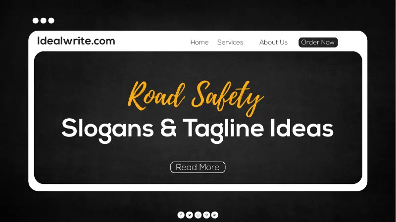 Catchy Traffic Awareness slogans & Taglines ideas