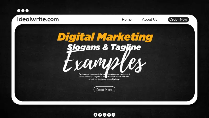Creative digital marketing company taglines