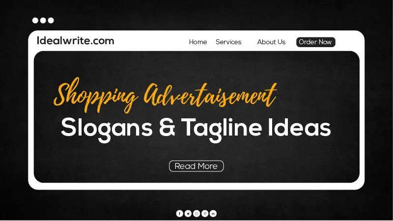 Catchy Online Shop Slogan Ideas