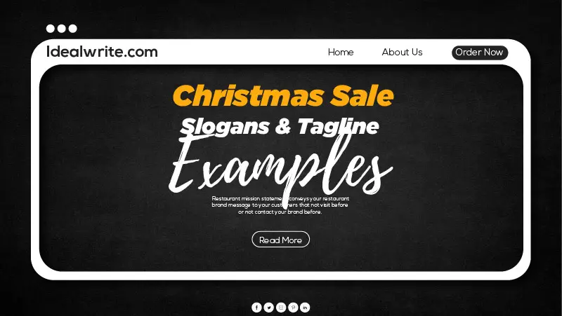 Best Christmas Sale Slogan ideas