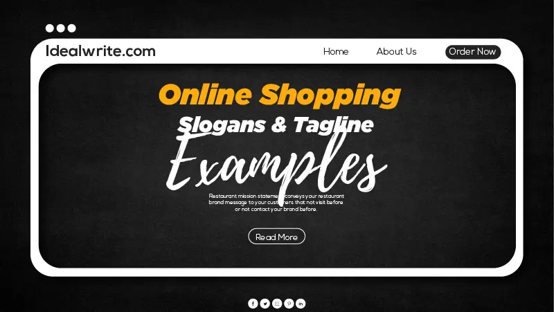 Best online Shop Tagline Ideas