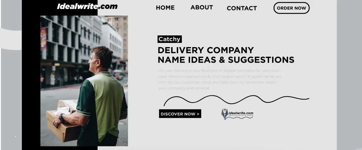Delivery company names