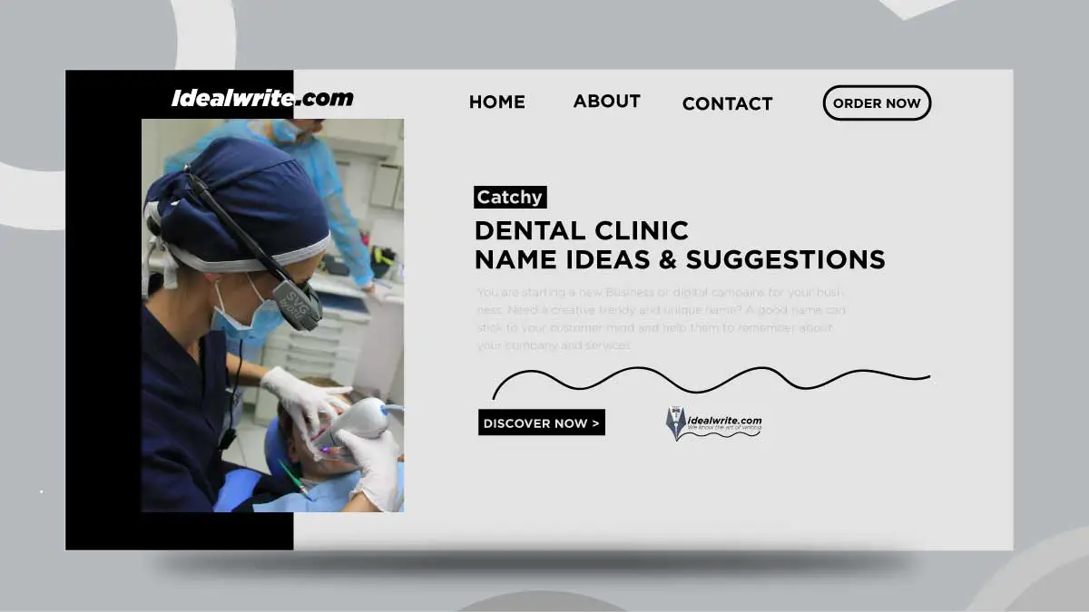 dental clinic names