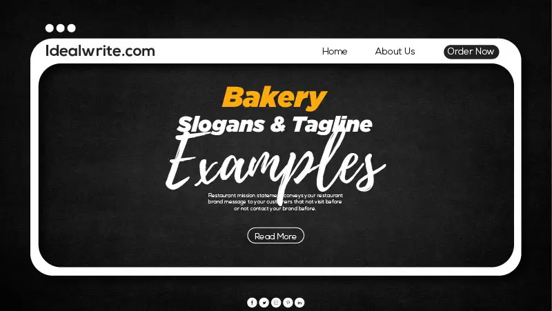 Bakery slogans and Taglines ideas