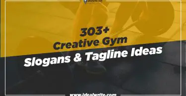 Catchy Gym slogans & Taglines Ideas