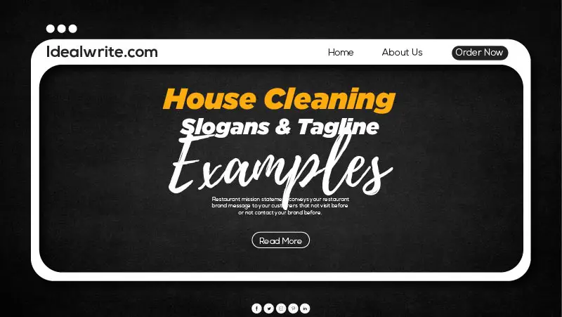 Trendy Home Cleaning taglines Ideas