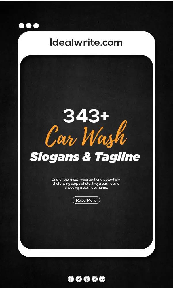 Unique car cleaning slogans & Taglines ideas