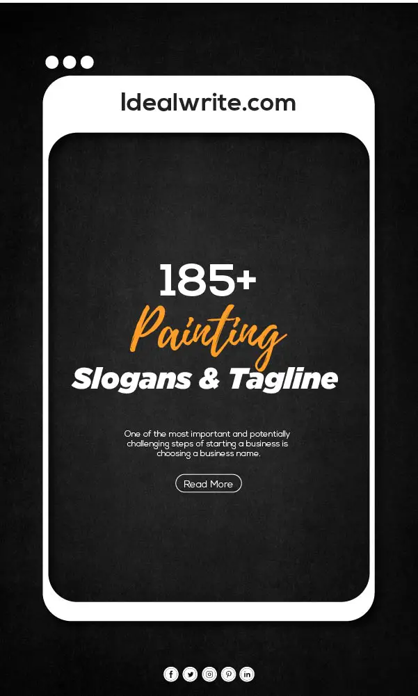 catchy painting slogans ideas