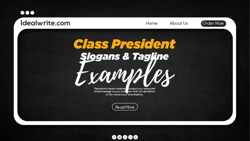 funny class president slogans ideas