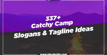 Attractive Camp slogans & Taglines ideas
