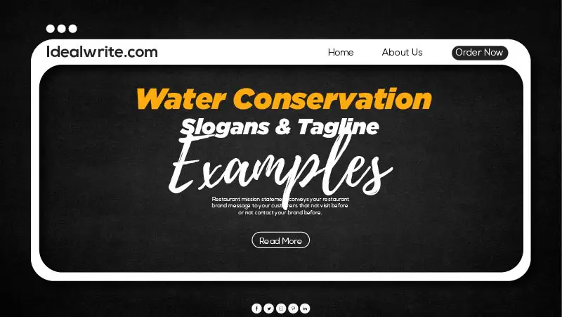 Attractive save water slogans that rhyme