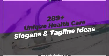 Catchy healthcare slogans & healthcare taglines Ideas