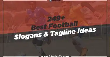 Cool Football slogans & Taglines ideas