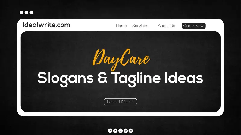 Cute Daycare Slogans & Taglines ideas