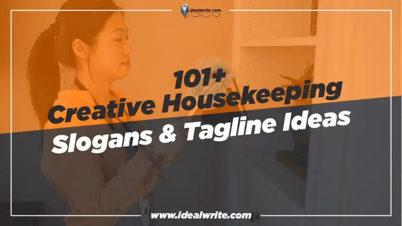 Best Housekeeping Slogans & Taglines ideas