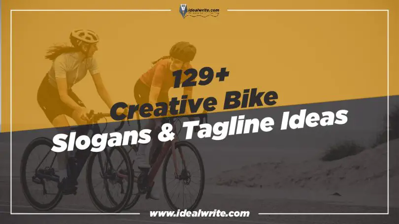 Attractive Bike Slogans & Taglines ideas