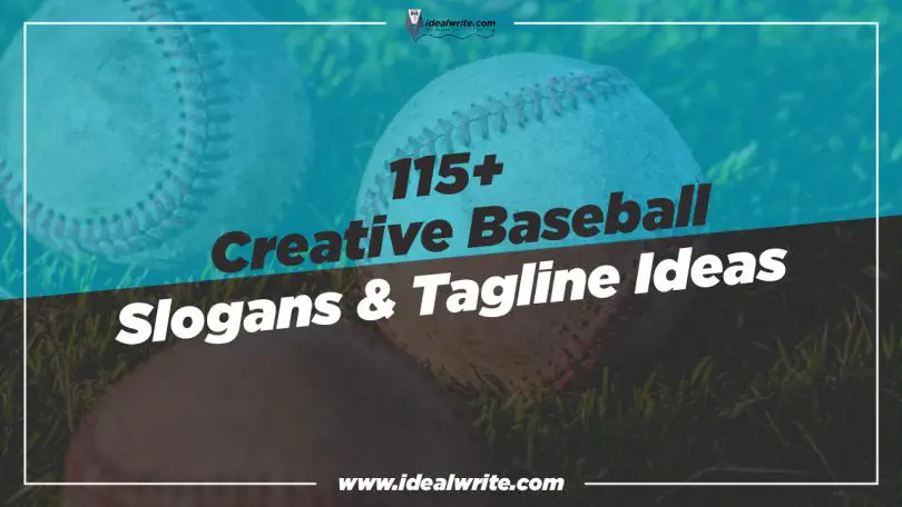Best Baseball Slogans & Taglines ideas