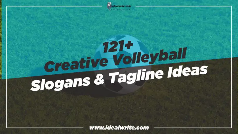 Unique Volleyball Slogans & Taglines ideas