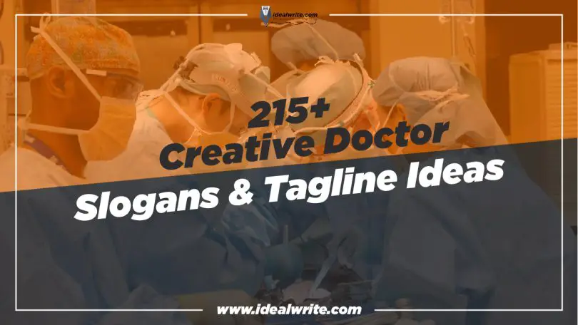 Creative Doctor Slogans & Taglines ideas