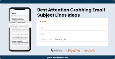 Attention Grabbing Email Subject Lines