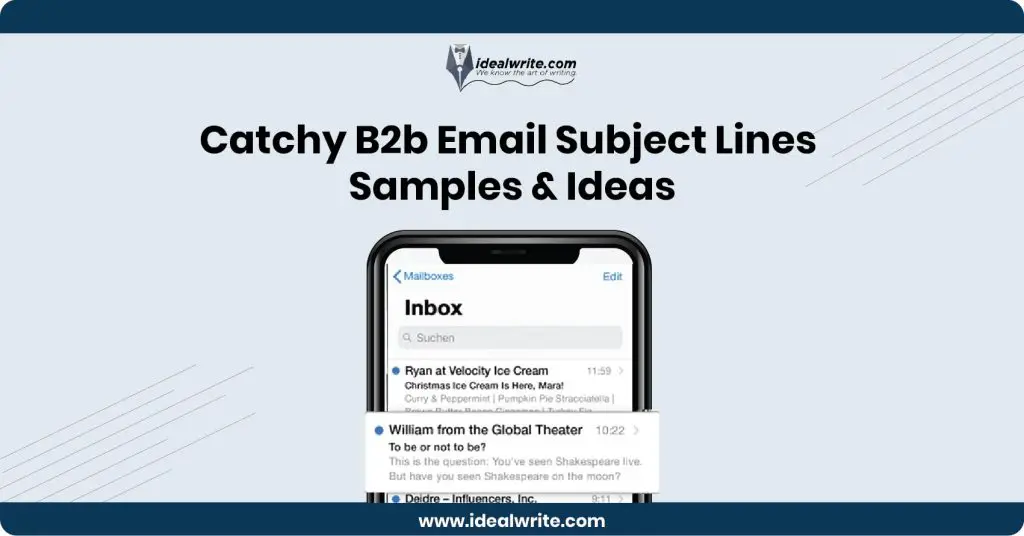 B2b Cold Email Subject Lines
