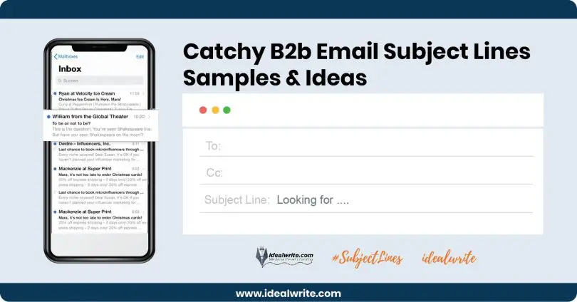 B2b Email Subject Lines