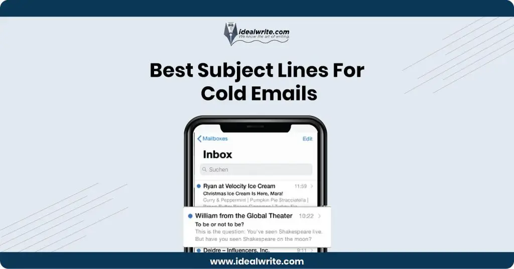 Best Cold Email Titles