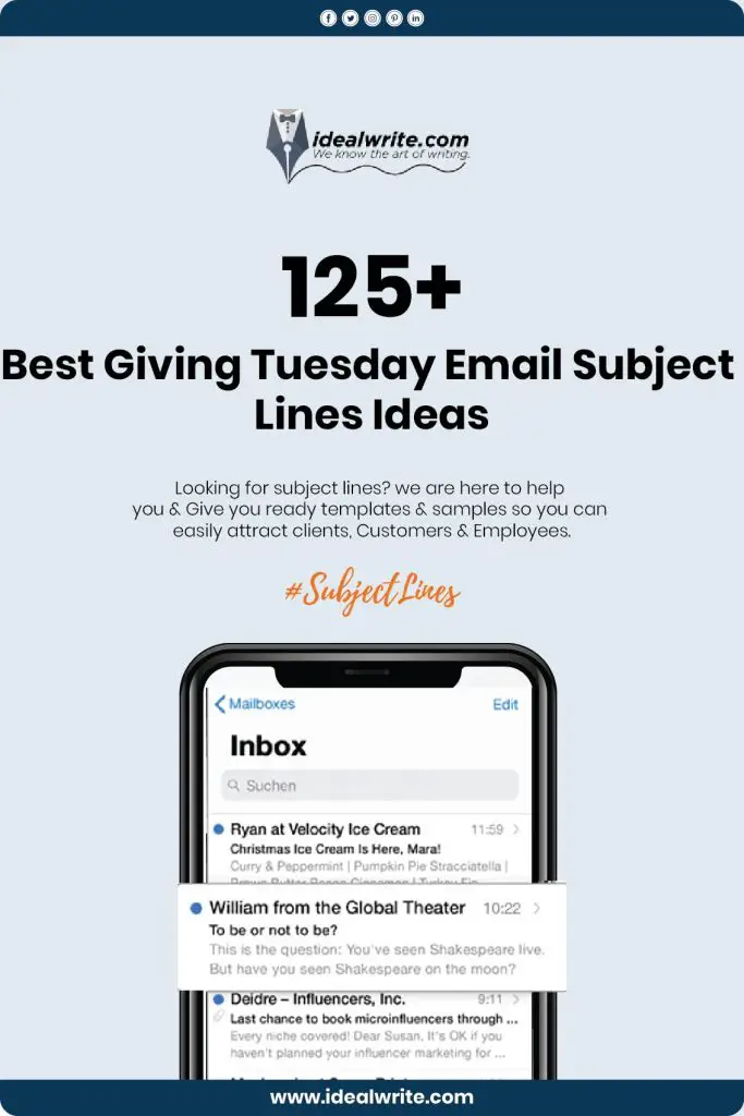 Best Giving Tuesday Email Subject Lines
