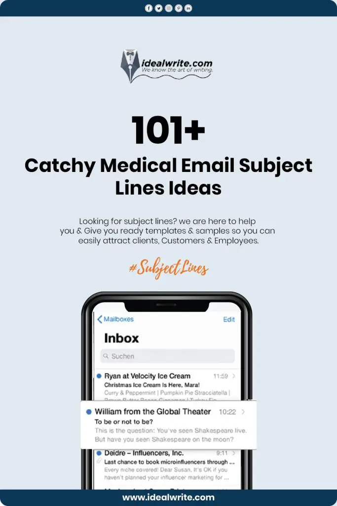 Best Healthcare Email Subject Lines