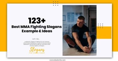 Best MMA Fighting Slogans Example & Ideas