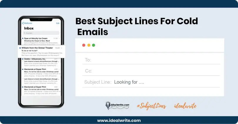 Best Subject Lines For Cold Emails