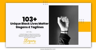 Black Lives Matter Slogans