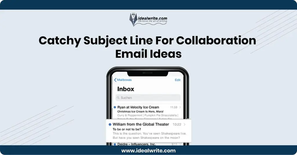 Brand Collaboration Email Subject Line
