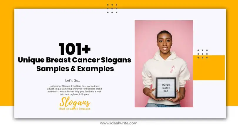 Breast Cancer Slogans