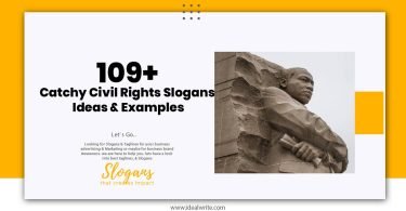Catchy Civil Rights Slogans