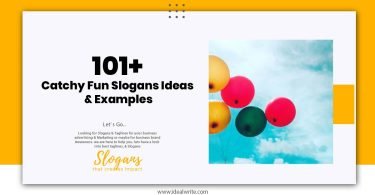 Catchy Fun Slogans Ideas & Examples