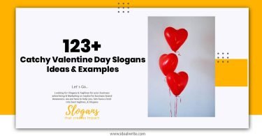 Catchy Valentine Day Slogans Ideas & Examples