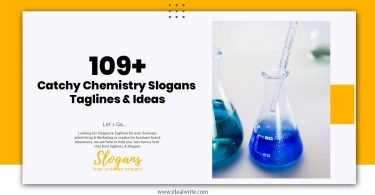 Chemistry Slogans