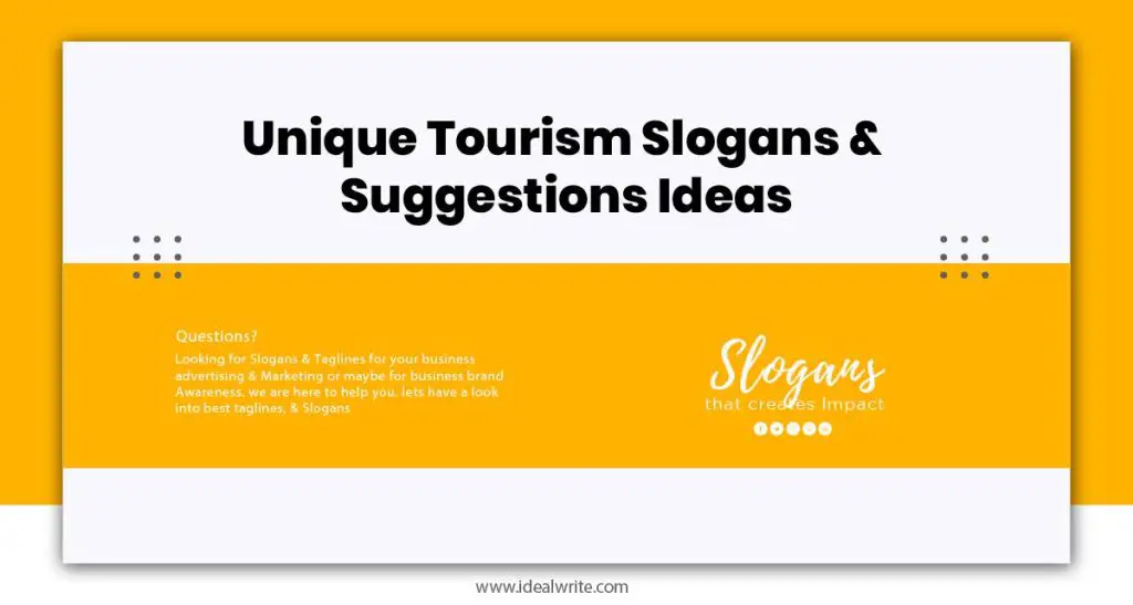 Country Tourism Slogans