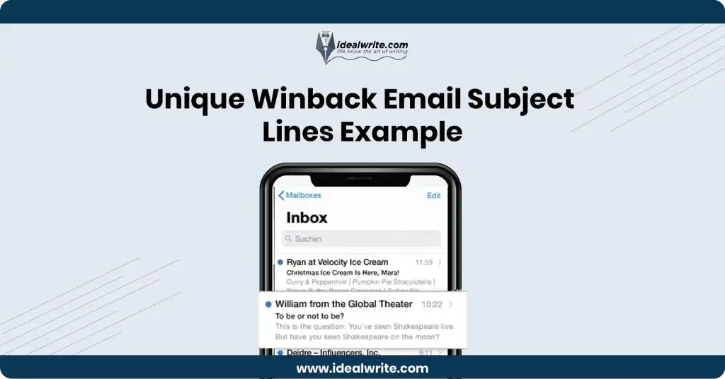 Customer Winback Email Subject Lines