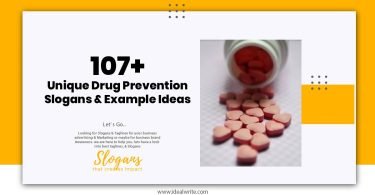 Drug Prevention Slogans