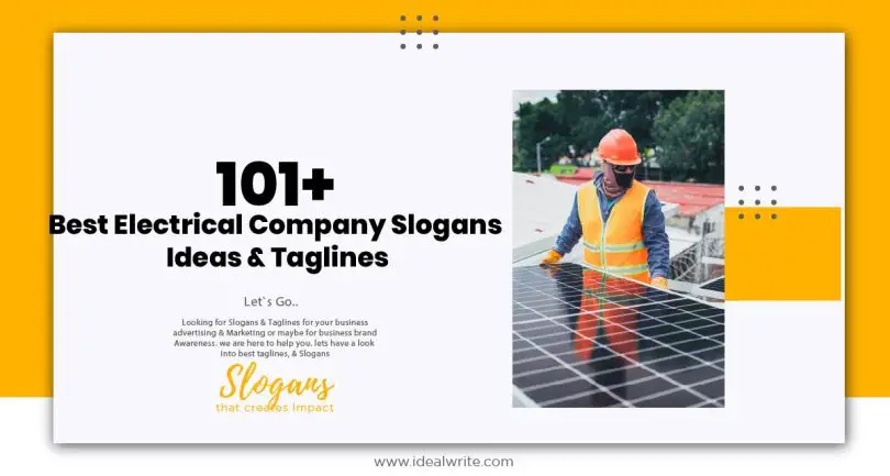 Electrical Company Slogans