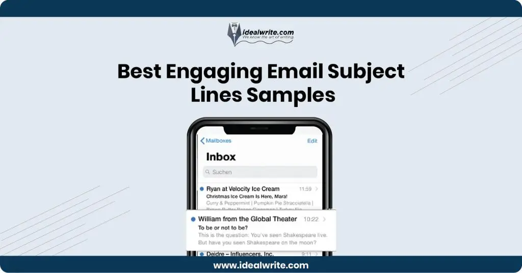 Engaging Subject Lines for Emails