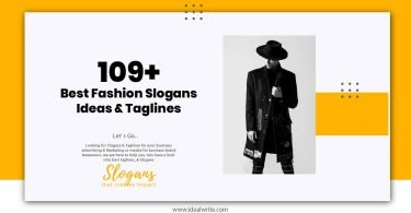 Fashion Slogans