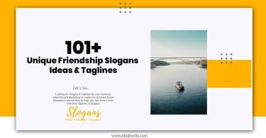 Friendship Slogans