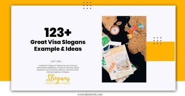 Great Visa Slogans Example & Ideas