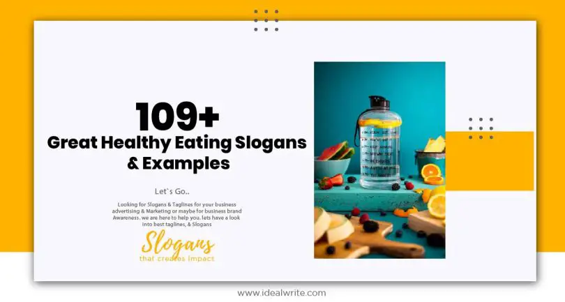 Healthy Eating Slogans