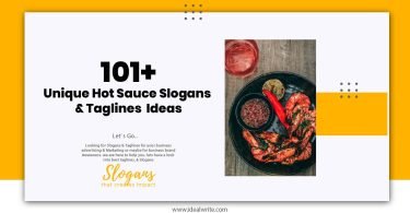Hot Sauce Slogans Examples